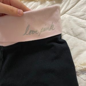 Victoria’s Secret pink yoga pants